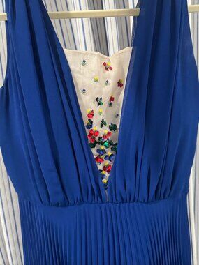 MSGM Milano Royal Blue Gown - Size 40 Like New